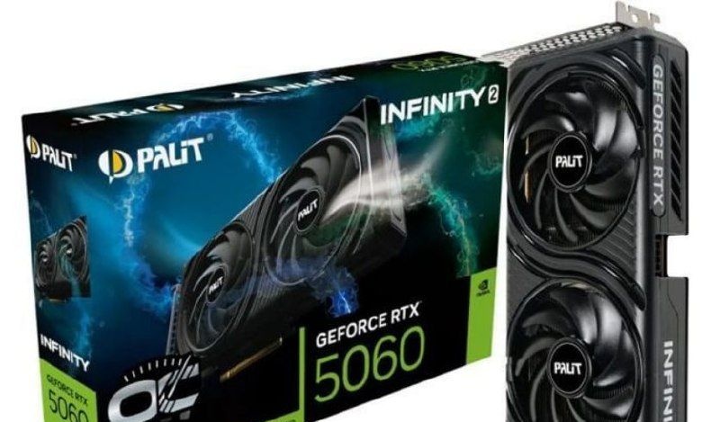 Placa de Vídeo NVIDIA GeForce PALIT RTX5060 8GB INFINITY 2 OC GDDR7 - 0120111-01