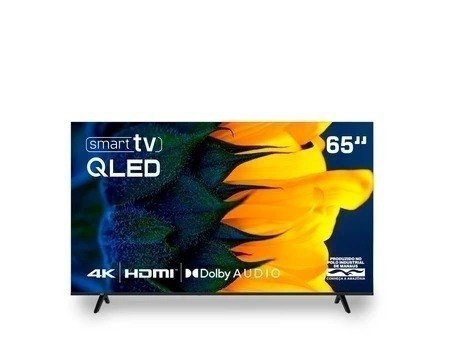 Smart Tv Hq Qled 65 Polegadas 4K Dolby Audio Wi-Fi Bluetooth 3 HDMI 2 USB RJ45 Netflix Hq-QLED65SM