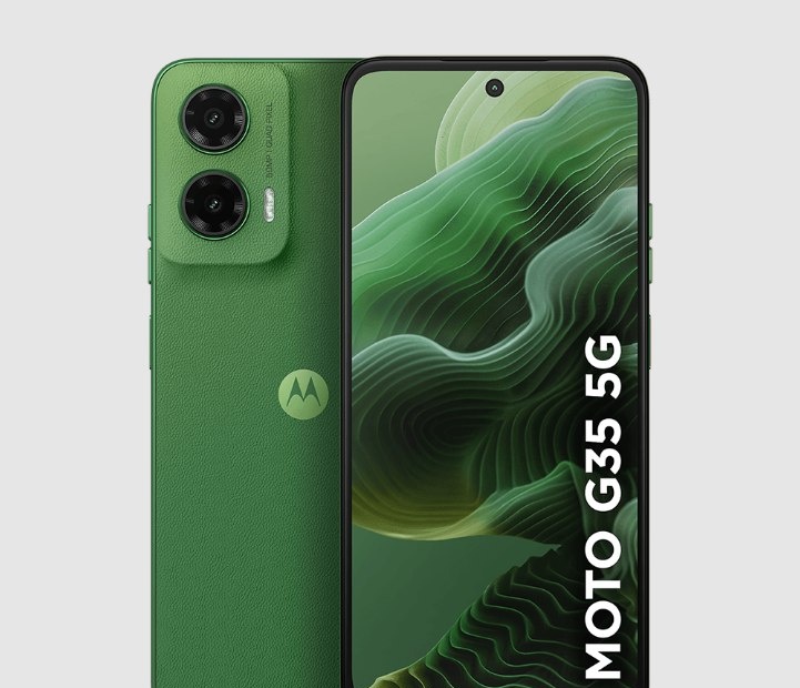 Smartphone Motorola Moto g35 5G - 128GB 12GB 4GB RAM8GB Ram Boost e Camera 50MP com AI NFC Tela 6.7 com Superbrilho - Verde