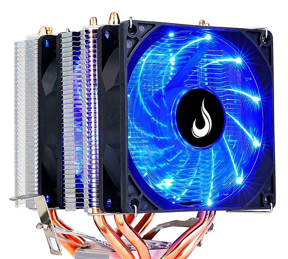 Air Cooler Rise Mode Gamer G700, LED Azul, AMDIntel, 180mm, Preto - RM-AC-O7-FB