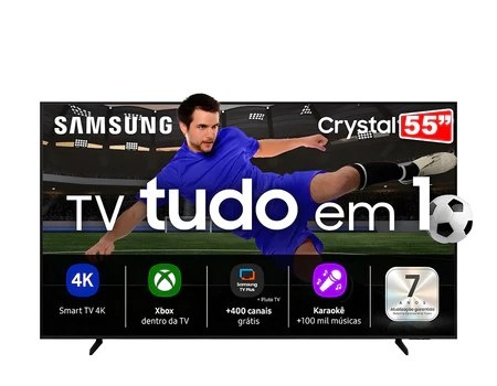 Smart Tv Samsung 55 Crystal LED UHD 4k Tizen HDR 130W