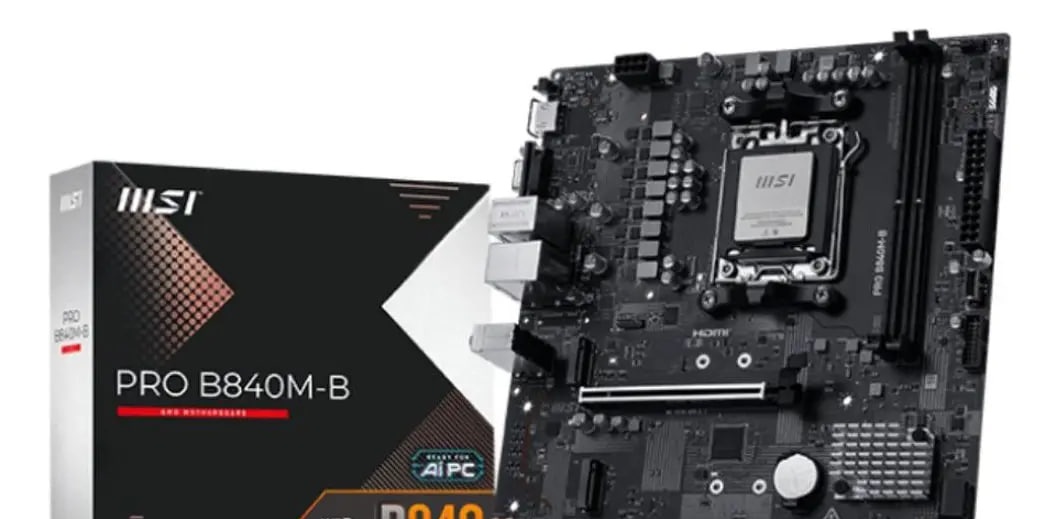 Placa-mãe MSI Pro B840m-b AM5