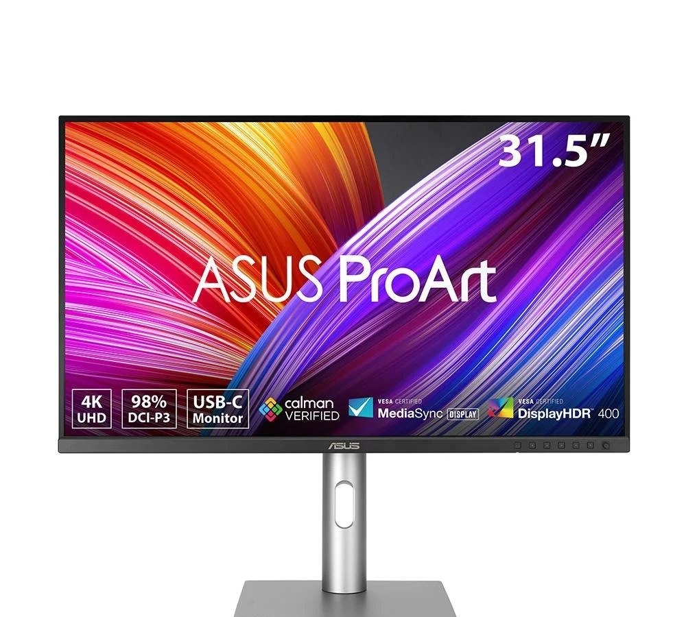 Monitor Profissional ASUS ProArt 32, 4K, IPS, HDR, USB-C, Altura Ajustável, Som Integrado - PA329CRV