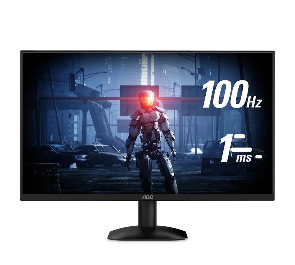 Monitor Gamer AOC 24, Full HD, 100Hz, 1ms, Adaptive-Sync, HDR, Preto - 24B35HM2