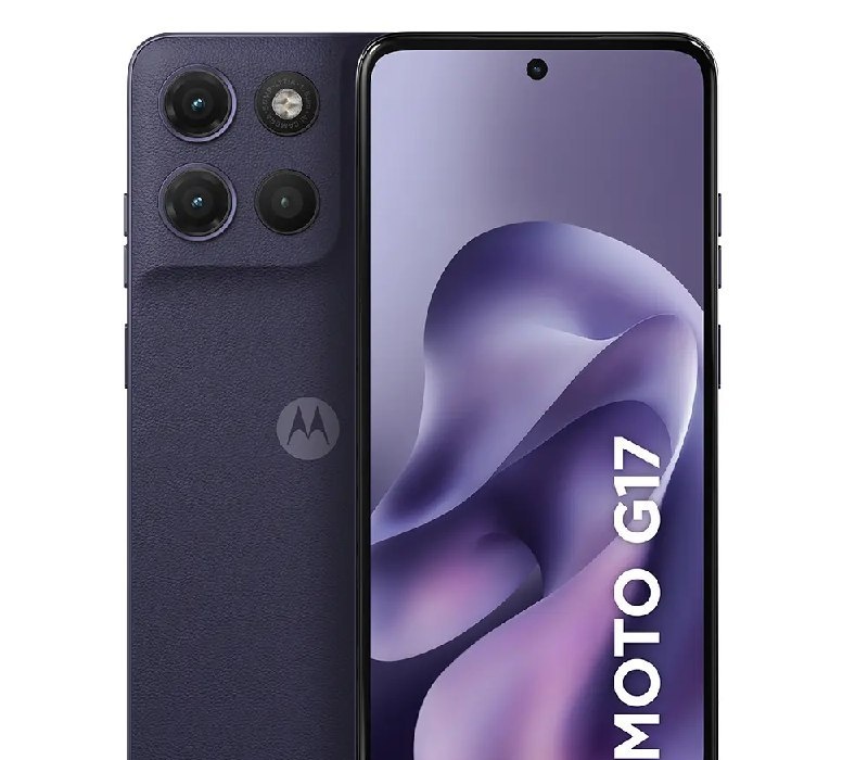Smartphone Motorola Moto G17 4GB RAM  8gb Ram Boost, Camera 50mp Sony Lytia 600, Tela Fhd 60hz, Bateria 5200 Mah - Roxo