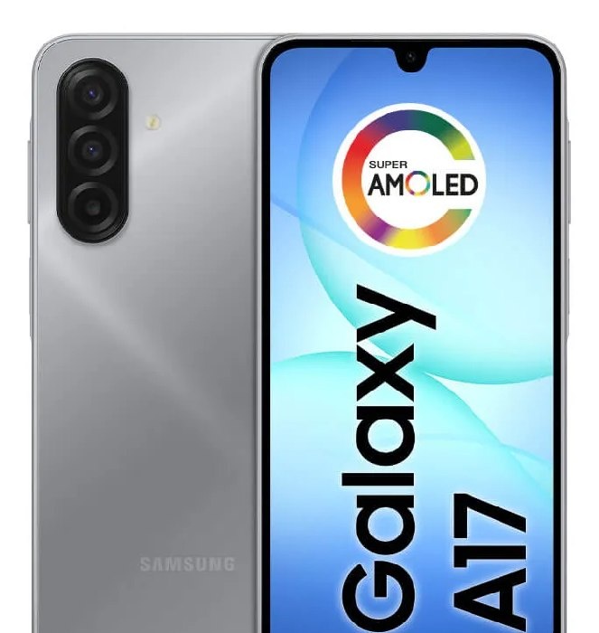 Celular Samsung Galaxy A17 Com Ia, 128GB, 4GB Ram, Câm De 50mp, Tela De 6.7, Nfc, Ip54 - Cinza