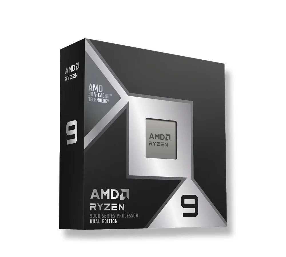 Processador AMD Ryzen 9 9950X3D2, 4.3GHz 5.7GHz Max Turbo, Cache 144MB, 16 Núcleos, 32 Threads, AM5, Com Vídeo Integrado - 100-100001978WOF