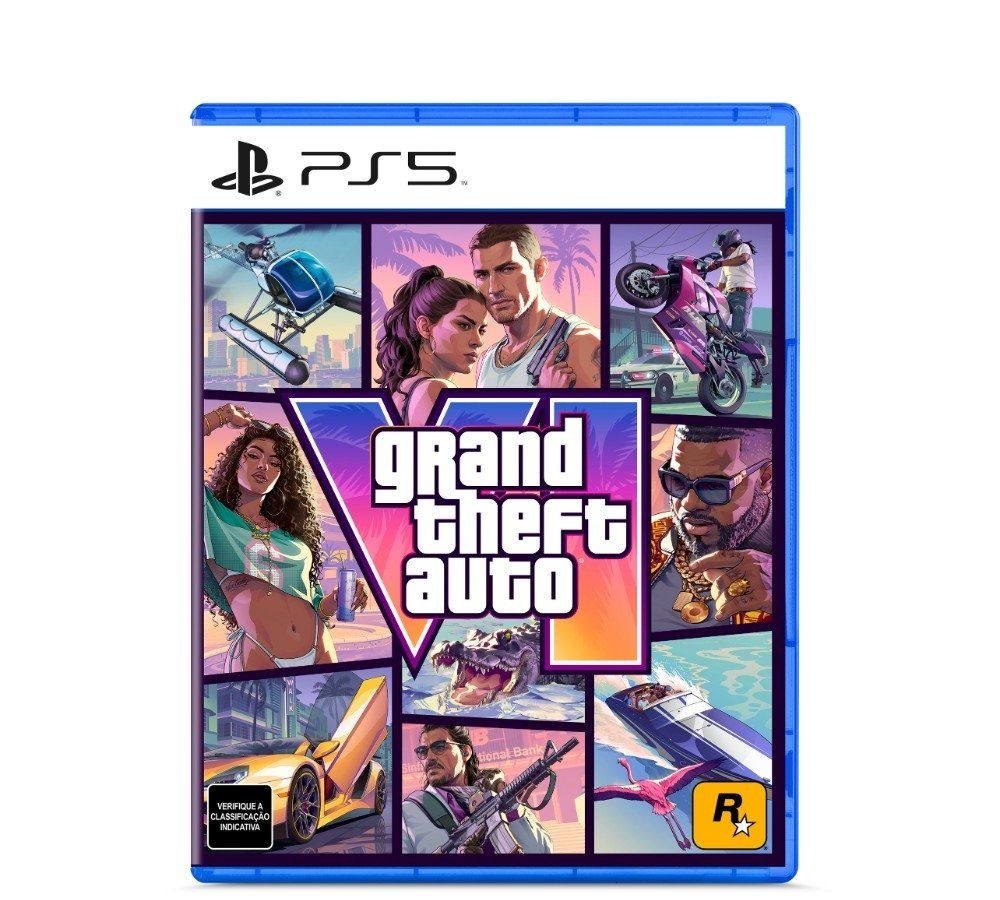 Jogo Grand Theft Auto GTA VI 6, PS5 - TT000272PS5