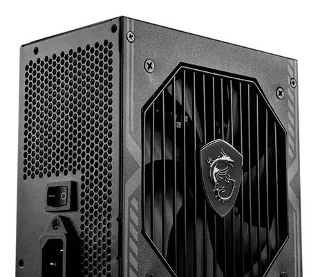 Fonte Msi Mag 650w 80 Plus Bronze Pfc Ativo A650bnl Preto