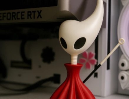 Hollow Knight Suporte de Placa de Vídeo da Infotec 3D Suporte para GPU 74mm a 100mm GUARDIÃO DO VACUO