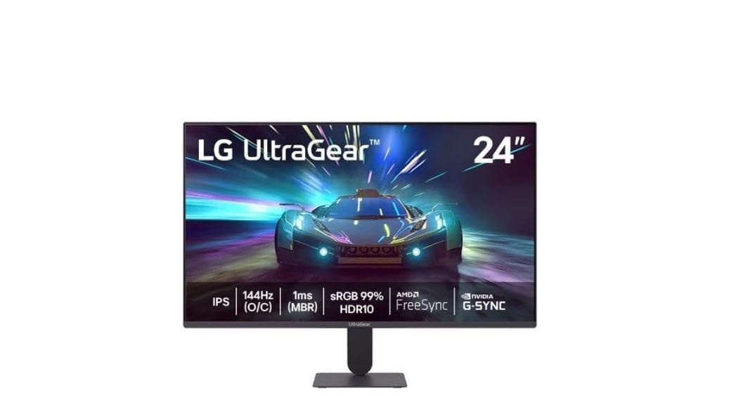 Monitor LG UltraGear Monitor Gamer 24 IPS 144Hz OC 1ms MBR Full HD 1920x1080 HDR10 Nvidia G-SYNC