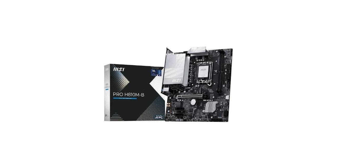 Placa mãe Intel PRO H810M-B, M-Atx, LGA 1851, DDR5, PCIe 5.0