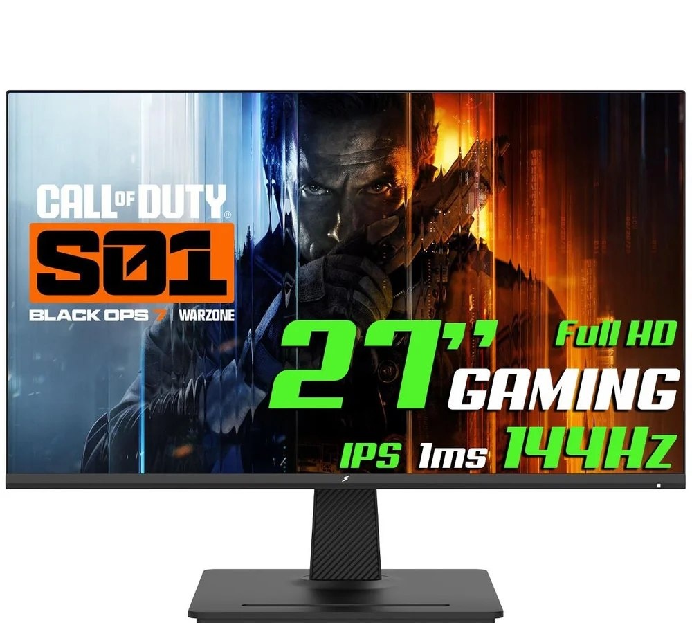 Monitor Gamer Superframe Ace, 27 Pol, Full HD, IPS, 144hz, 1ms, Flicker-free, HDMIdp, SF-MN-ACE27FSIFD1B