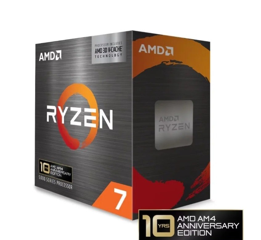 Processador AMD Ryzen 7 5800X3D, 3.4GHZ, 8-CORE, Cache 100MB, AM4 - 100-100000651POF