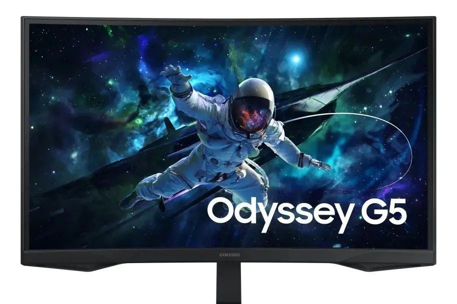 Monitor Gamer Samsung Odyssey G5, 27 , Qhd, 165hz Cor Preto