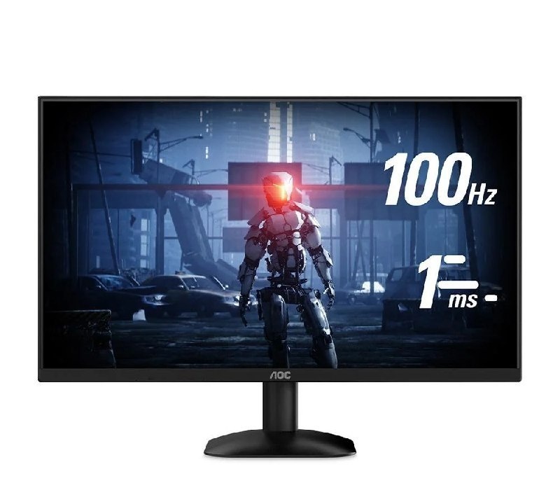 Monitor Gamer AOC 24, Full HD, 100Hz, 1ms, Adaptive-Sync, HDR, Preto - 24B35HM2