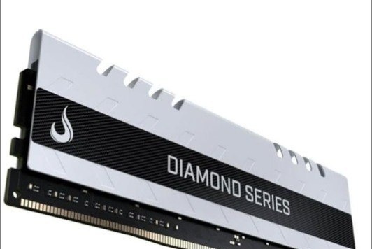 Memória RAM Rise Mode Diamond Series 16GB 3200Mhz DDR4, 1.35v, CL19, Branco - RM-D4-16G-3200DW