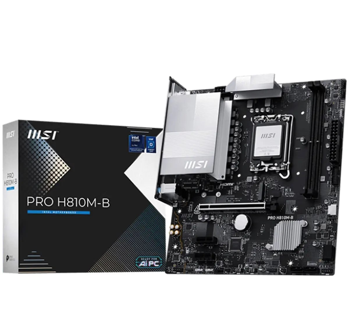 Placa-mãe MSI PRO H810M-B DDR5 LGA1851