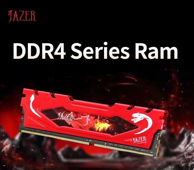 Memória RAM Jazer DDR4 8GB 3200MHz para Desktop