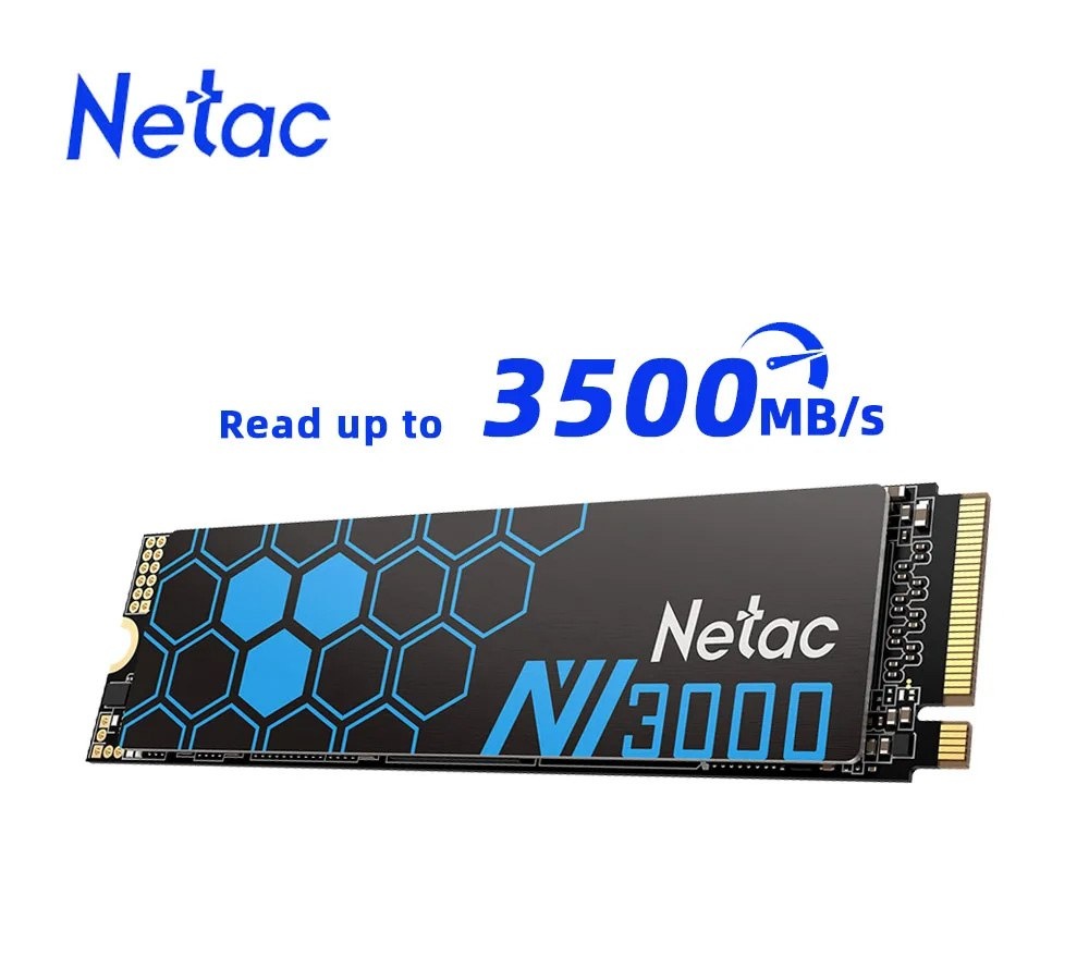 Netac ssd nvme  500GB m.2 2280 pcie3.0x4 para desktop portátil