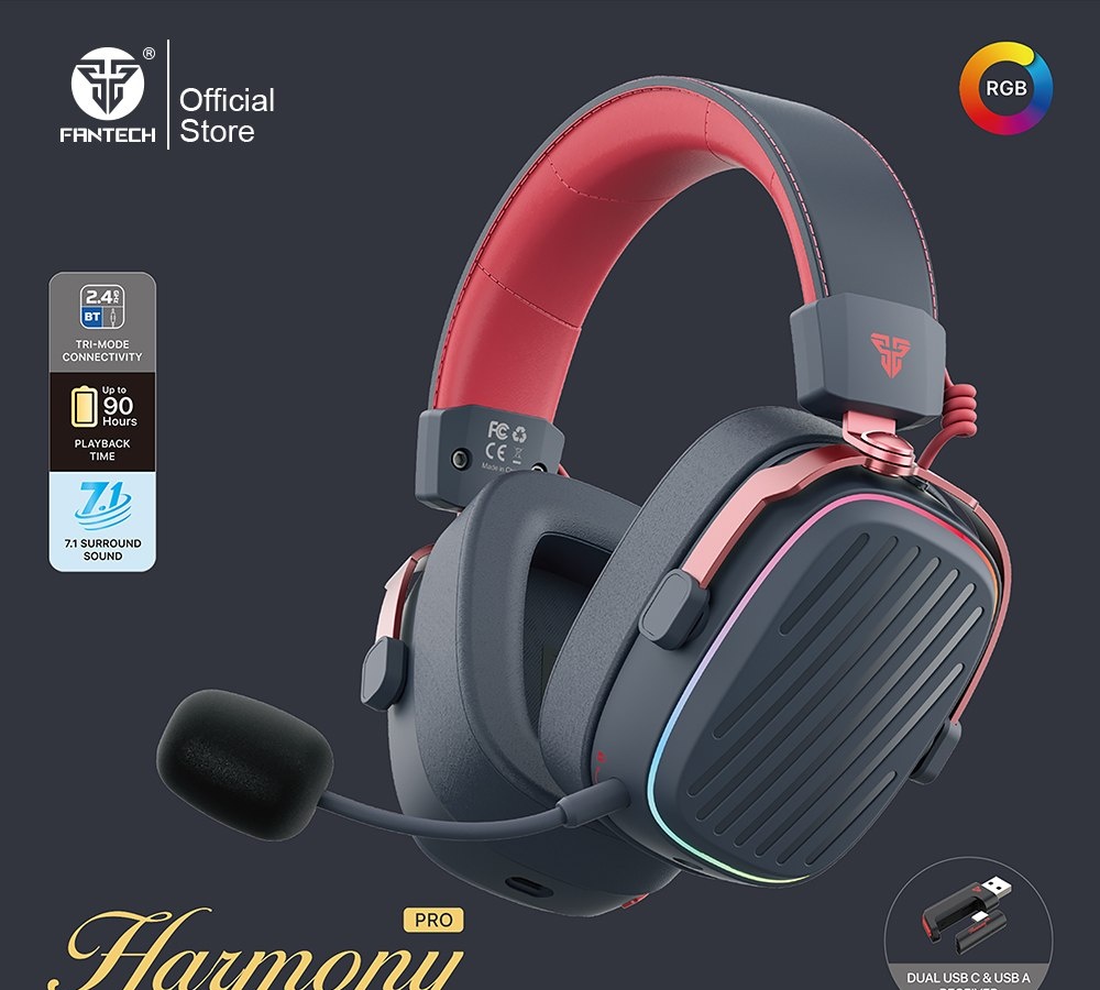 Headset Gamer Fantech Harmony PRO