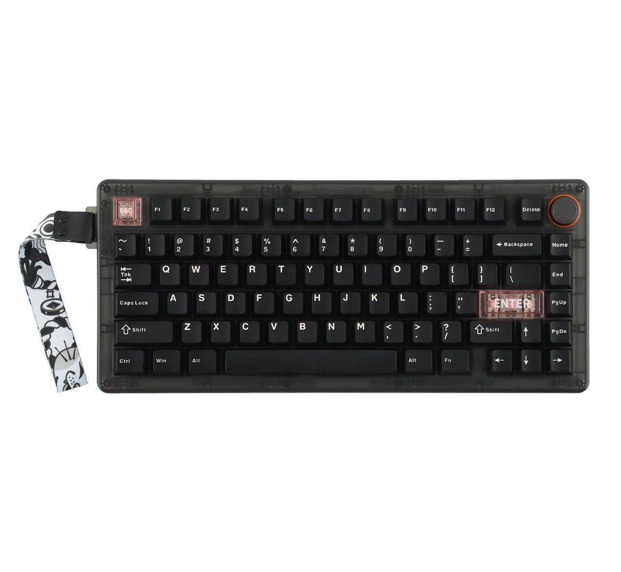 Teclado Mecânico Sem Fio Cidoo QK75 Branco ou PRETO