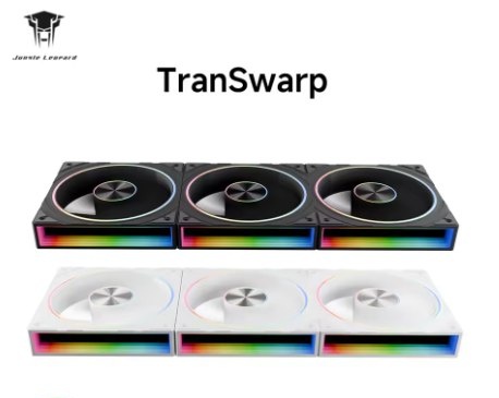 Kits Fans 3 em 1, 360mm ARGB Jungle Leopard Transwarp