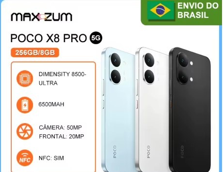 Celular Xiaomi Poco X8 Pro 2568