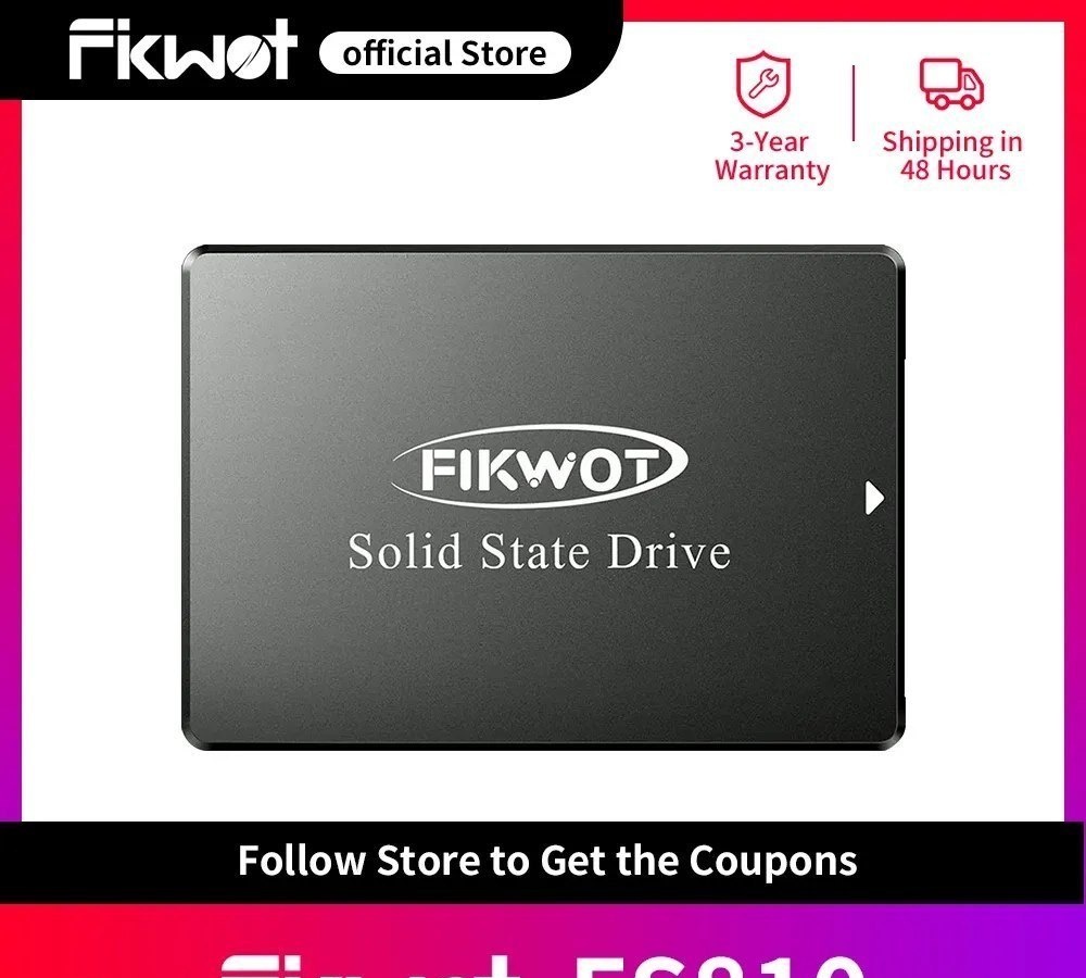 SSD Sata FIKWOT 500Mbs - FIKWOT 128GB 500Mbs