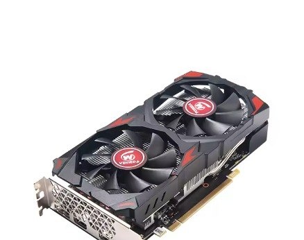Placa de Vídeo  RX 580  8GB BRANCA  PRETA  RX580