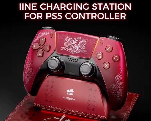Dock RGB para Controle de PS5, base de carregamento para os modelos do Playstation 5