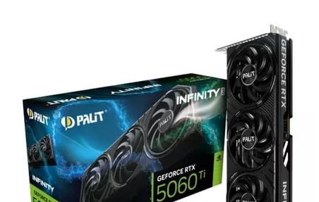 Placa de Video GeForce NVIDIA PALIT RTX 5060 Ti 16GB INFINITY 3 GDDR7 NE7506TS19T1-GB2061S