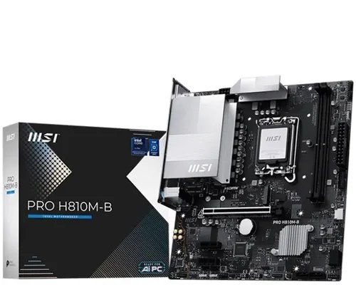 Placa-mãe MSI PRO H810M-B DDR5 LGA1851