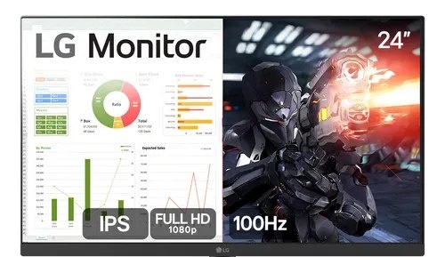 Monitor Gamer LG 24 IPS 100hz 24ms500-b Fullhd