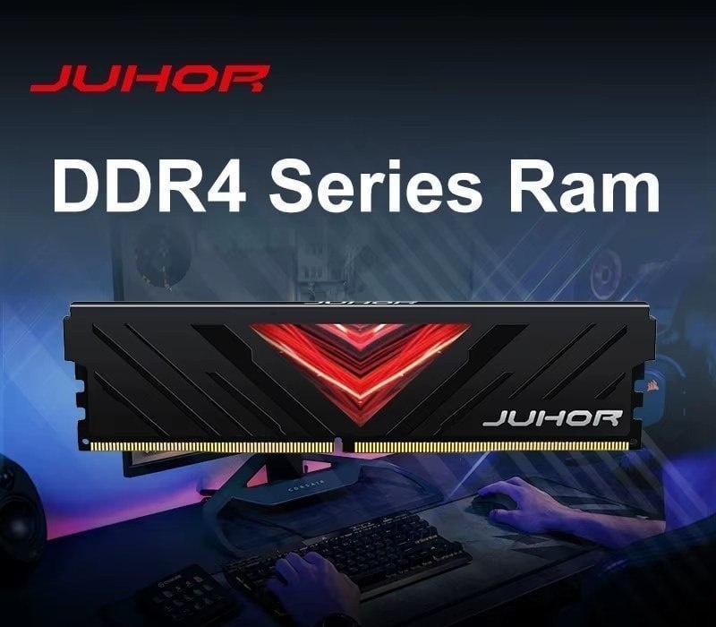 Memória Juhor DDR4 8GB 16GB 3200MHz CL18 Memória RAM para Computador Desktop