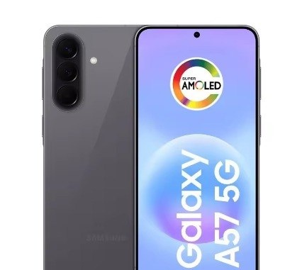 Smartphone Samsung Galaxy A57 128GB 5G 8GB RAM Cinza 6,7 Câm Tripla  Selfie 12MP