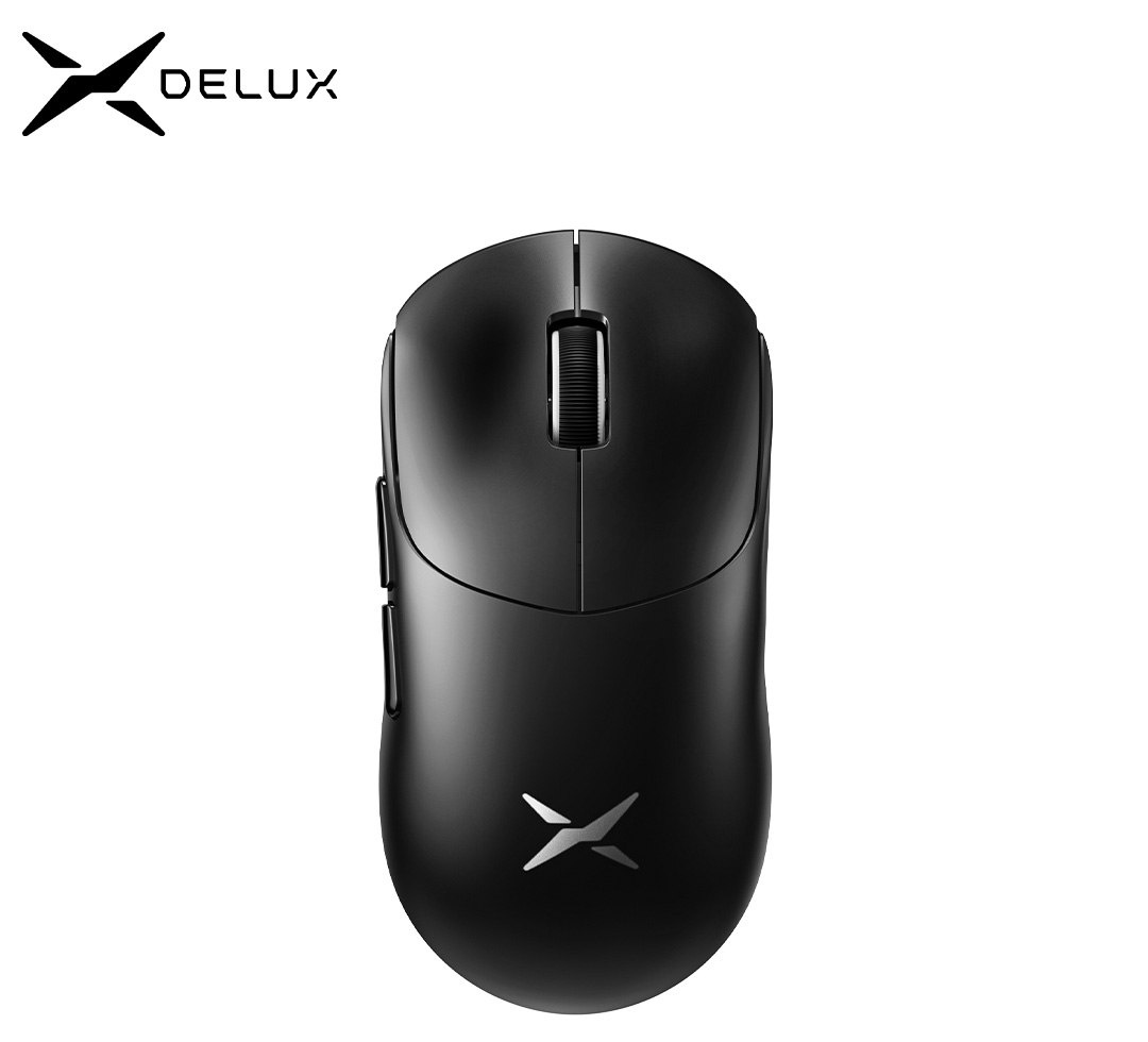 Delux M400 Wireless, Mouse Gamer Sem Fio, 24000 DPI, 1KHz, PAW3311 1000hz m 400