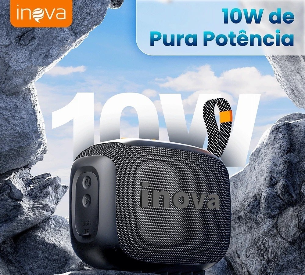 Inova caixa de som blootooth Portátil Go 4 Com Bateria Esportiva À Prova D Água pen drive FM TWS caixinha de som