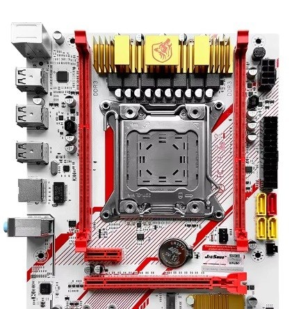 Placa Mãe x79HM Jieshuo x79-hm Xeon LGA 2011  2690 v2 ou 2680 v2