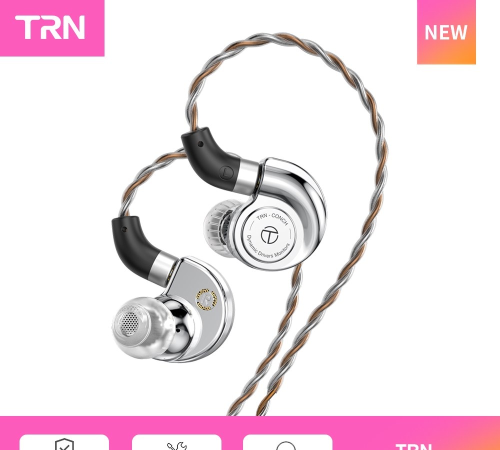 Fone de ouvido TRN Conch Earphone High-Performance