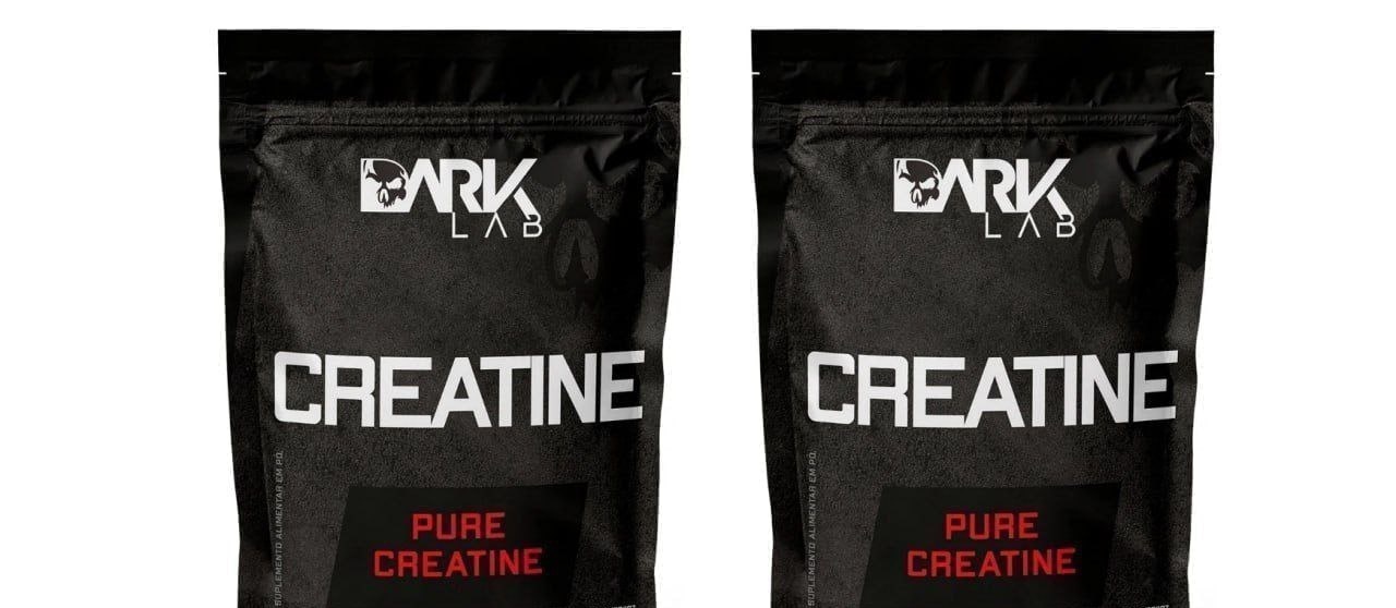2x Creatina Monohidratada Pura 500g Dark Lab Unidade