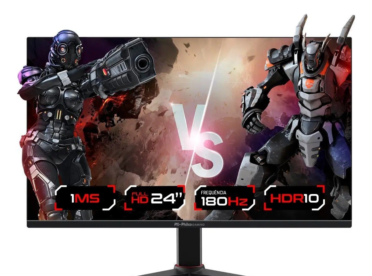 Monitor Gamer Philco 24 180Hz Full HD 1MS PMG24M23T