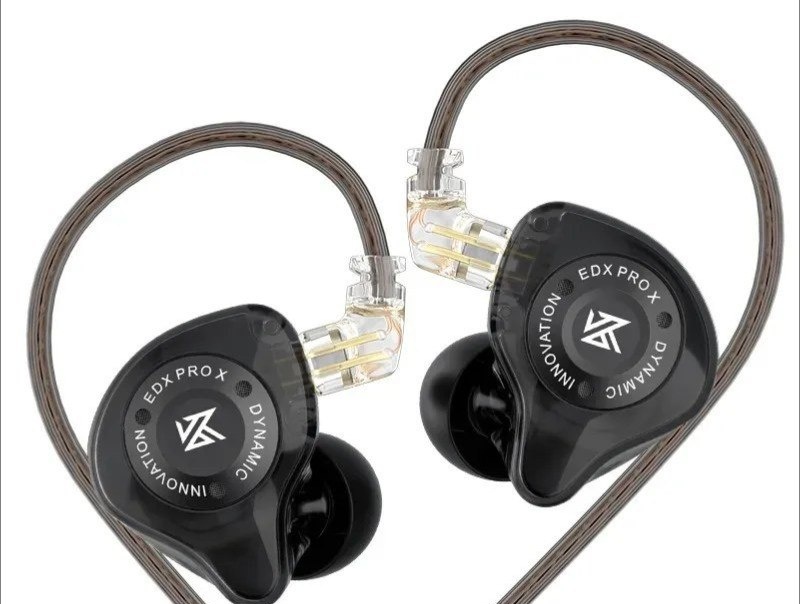 Fone de Ouvido KZ EDX Pro X, Hi-Fi Dynamic Drive Earphone HIFI