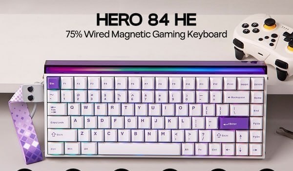 Teclado Magnético AULA HERO 84HE