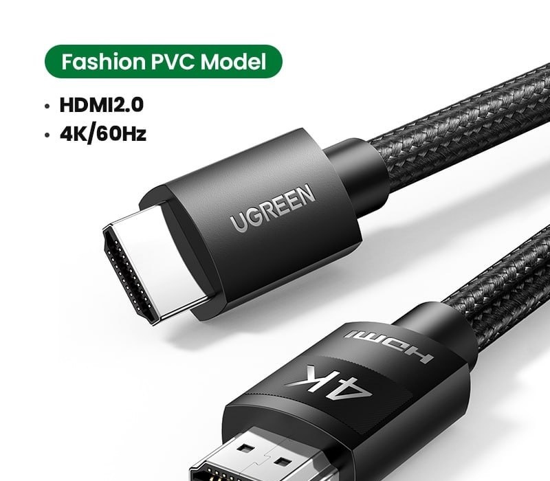 Cabo HDMI UGREEN 4K 2.0  2 metros