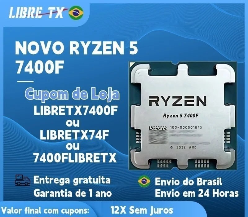 Ryzen 5 7400F AM5