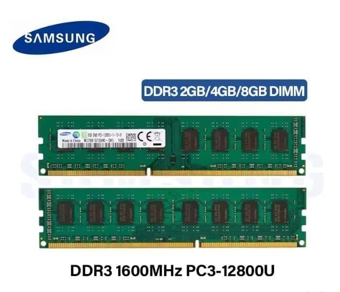 8GB DDR3 Memoria Ram 1600MHZ