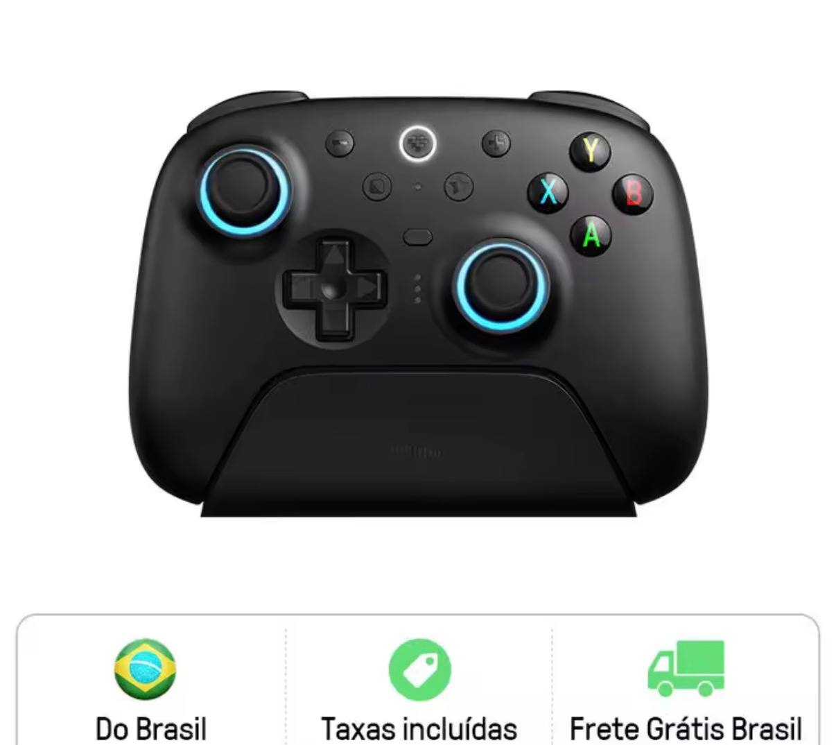 Controle 8BitDo Sem Fio Ultimate 2 TMR