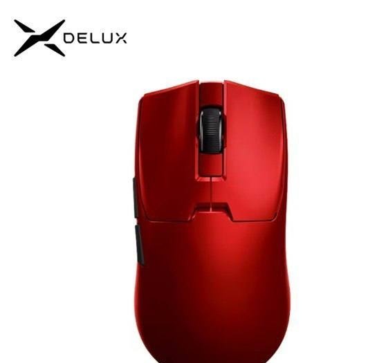 Mouse Delux M800MINI PAW3311 - Vermelho