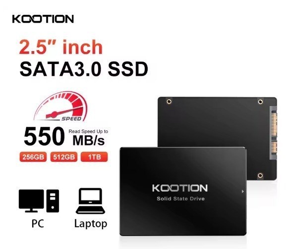 SSD Kootion Sata Iii 256GB 550MBS